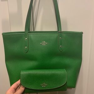 Coach Purse and Matching Wallet
